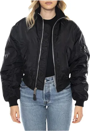 Alpha Industries Jassen, Dames, Zwart, S, Ma-1 Bomberjack