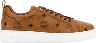MCM Mcm, Schoenen, Heren, Bruin, 44 EU, Sneakers