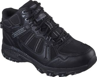Skechers Mens Rugged Boots in Black/Black - Size UK 9.5