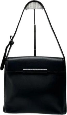 Givenchy Pre-owned Shoulder Bag - Dames - Vintage Schoudertas - Zwart - ONE Size - Leer - Vintage