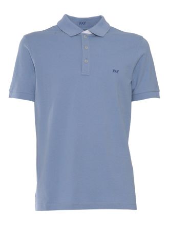 Fay Polo Db Collar Piquet Str. Bicolor