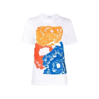 Ferragamo Witte Katoenen T-shirt