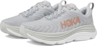 Hoka One One Gaviota 5 Womens Shoes Harbor Mist/Rose Gold : 10.5 B - Medium, Textile