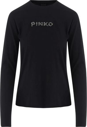 Pinko Mujer, Camisetas, Negro, Talla: XS