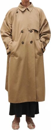 Silk Laundry The Trench Coat In Tan