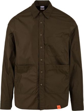 Aspesi Camicia Modello I015 7954 85237 - Heren - Casual Overhemden - Groen - S - Overhemden