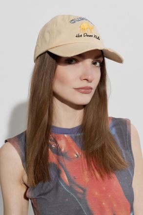 Carne Bollente Baseball Cap, Unisex, Beige
