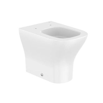 Roca Optica Taza De Inodoro De Pie De Cer&aacute;mica, Descarga Vortex, Sin Asiento, Blanco (a347v15000)