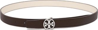 Tory Burch 1 Miller Reversible Riem - Dames - Riemen - Bruin - M - Leer - Accessoires