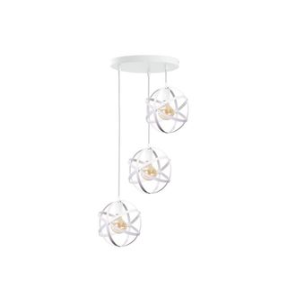 Netlighting Pola Cluster Pendant Ceiling Light White 35cm 3x E27