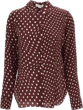 Stella McCartney Mujer, Blusas y Camisas, Rojo, Talla: S