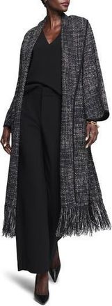 Nic+Zoe Standout Fringe Jacket in Black Multi at Nordstrom Rack, Size X-Small