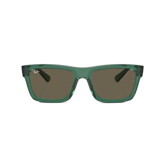 Ray-Ban Sunglasses, male, Green, 57 MM, Warren Bio-Based Sunglasses