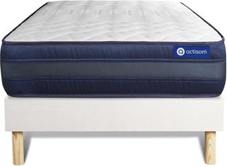 Actisom Kit Rete E Materasso Matrimoniale Actimemo Tech 90x200cm - Spessore : 24cm- Memory Foam- Molto Rigido