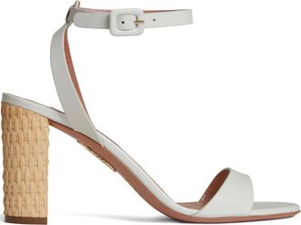 Aquazzura 85mm Sunseeker sandals - White