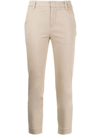 Vince Pantaloni crop - Marrone