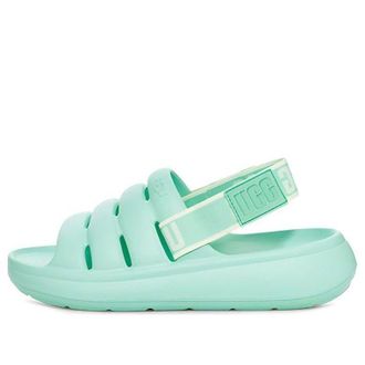 UGG (WMNS) UGG Fluff Yeah Slide Emerald Green 1126811-PEMR