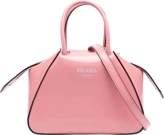 Prada Supernova Tote - Dames - Handtassen - Roze - ONE Size - Leer - Tassen