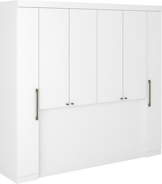 Vente-Unique Armario cabecero - L206 cm - Blanco - ANTERO