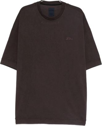 Juun.J Wijn T-shirt voor een stijlvolle look - Heren - T-shirts - Bruin - S - Tops