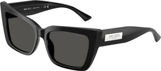 Jimmy Choo London Dames, Accessoires, Zwart, Maat: 54 MM Polyamide