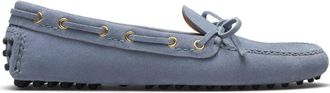 Car Shoe suede driving shoes - women - Suede - 40.5 - Blue