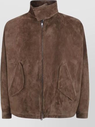 Giorgio Brato leather oversized coat
