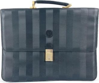 Fendi Pre-owned Leather fendi-bags - unisex - Vintage Handtas - Zwart - ONE Size - Leer - Vintage