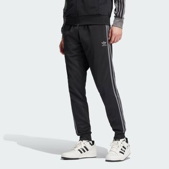 adidas Originals ADIDAS Originals Mens Adicolor Classics SST Track Pants - Black recycled_material - Size Large