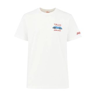 MC2 Saint Barth T-Shirts, male, White, Size: S Portofino T-shirt