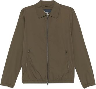 Herno Giacca-camicia con colletto classico - Verde