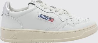 Autry Sneakers Medalist Low in pelle di vitello liscia con logo intagliato