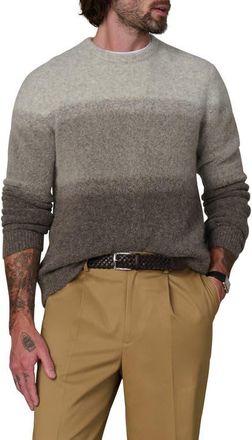 Joe's Ombré Stripe Crewneck Sweater in Autumn Shades at Nordstrom, Size Xx-Large