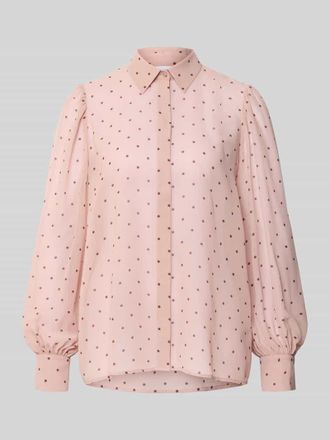 Jake*s Hemdbluse mit verdeckter Knopfleiste in Rosa, Gr&ouml;&szlig;e 42