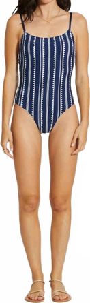 Lemlem Classic One Piece Swimsuit In Nunu Navy