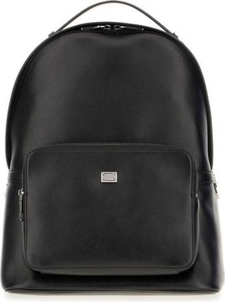 Dolce & Gabbana Dolce & Gabbana Black Leather Backpack