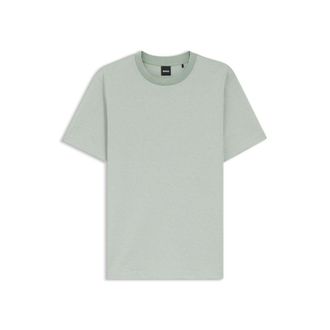 BOSS Bubble-structure T-shirt in cotton