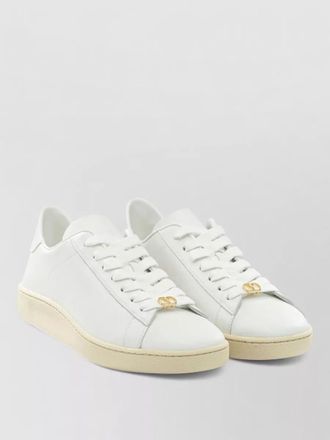 Valentino low top sneakers round toe rubber sole