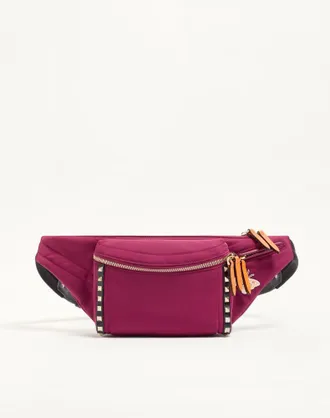 Valentino Garavani Stud Up Waist Bag in Technical Fabric