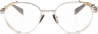 Balmain Brigade zonnebril - unisex - Brillen - Geel - ONE Size - Accessoires