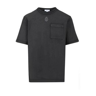 Alexander McQueen Skull T-shirt - male - Alexander McQueen - T-Shirts - Black - M - Tops