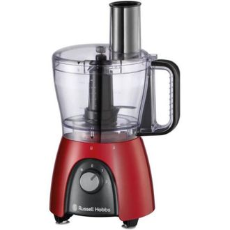 Russell Hobbs Robot De Cocina - Russel Hobbs - Desire Red - 600 W - 2 Velocidades + Pulso - Rojo