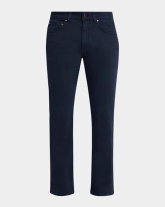Boglioli Men & apos;s Comfort Soft Five-Pocket Pants