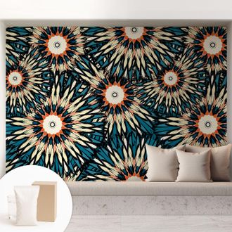 Tulup Carta Da Parati - Mural - Con Sala Da Pranzo - Camera Da Letto - Cameretta - Con Colla Gratuita Energia Floreale 208x146 Cm