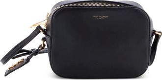 Saint Laurent Camera Bag Leather Small crossbody bag - Zwart