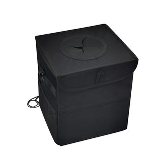 OEM Papelera Para Coche Con Tapa, Colgante, Bolsa De Basura A Prueba De Fugas, Papelera Impermeable Para Coche Con Bolsillos De Almacenamiento, Mini Papel