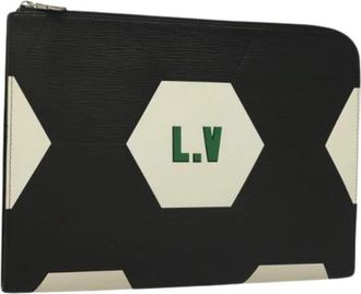 Louis Vuitton Pre-owned Clutch - Dames - Vintage Clutch - Veelkleurig - ONE Size - Leer - Vintage