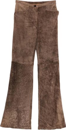 Romeo Gigli 1990s su&egrave;de broek - Bruin