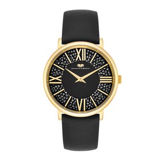 Rhodenwald & S&ouml;hne Womens Female Stainless steel Watch 36,0mm - Black - One Size