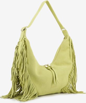 Orciani Borsa Isola Peach Fringe small cedro